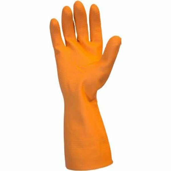 The Safety Zone Gloves, Latex Blend, Flock-lined, 28 mil, Large, 1PR/BG, 12 PR/DZ, 12PK SZNGRFOLG1SF